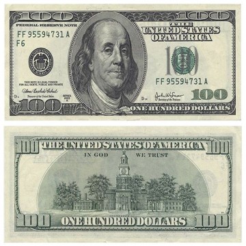 USD 100 Bills