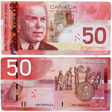 CAD 50 Bill